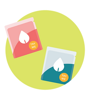 packaging for sample products