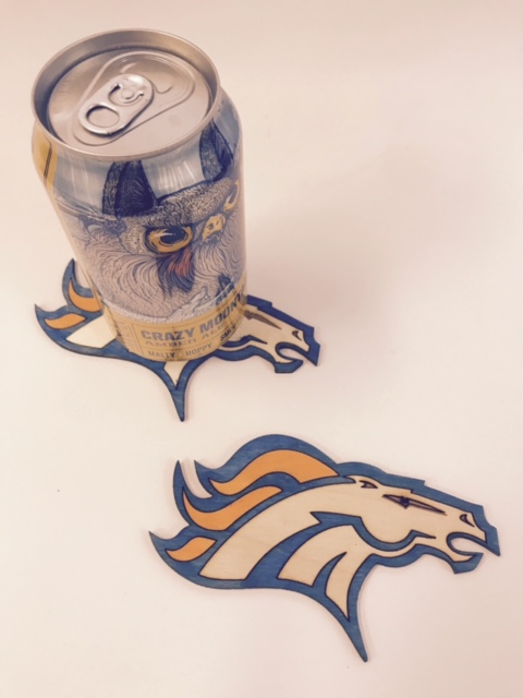 Bronco Coasters (4)