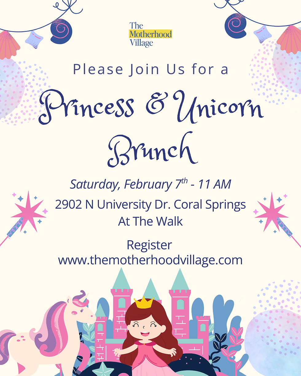 Princess & Unicorn Brunch at The Motherhood Village