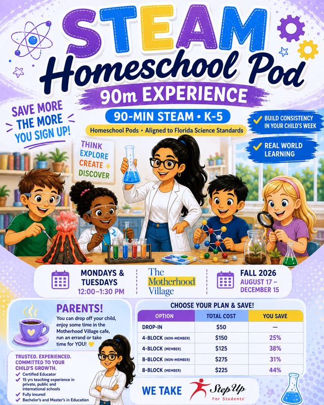 STEAM Homeschool Pod with Future Minds