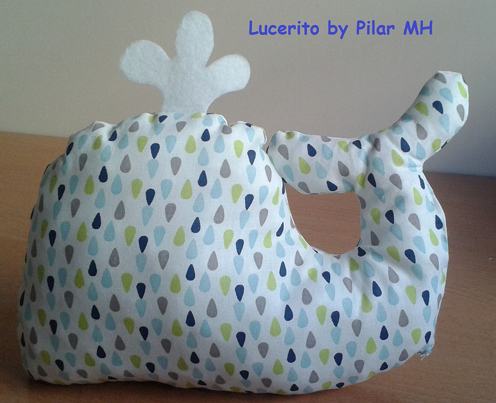 Ballenas cojines decorativos