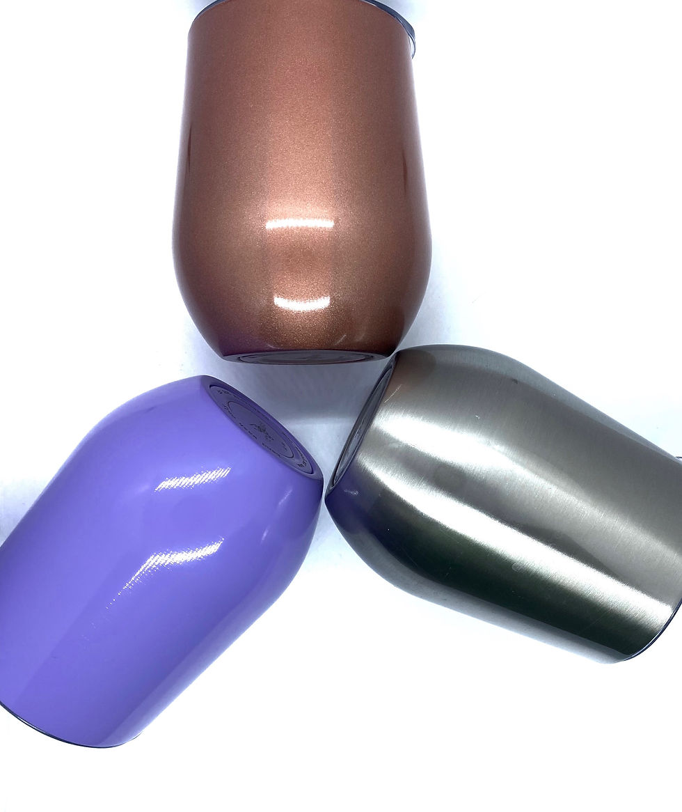 Miniaturbild: Edelstahl Weinbecher Lila