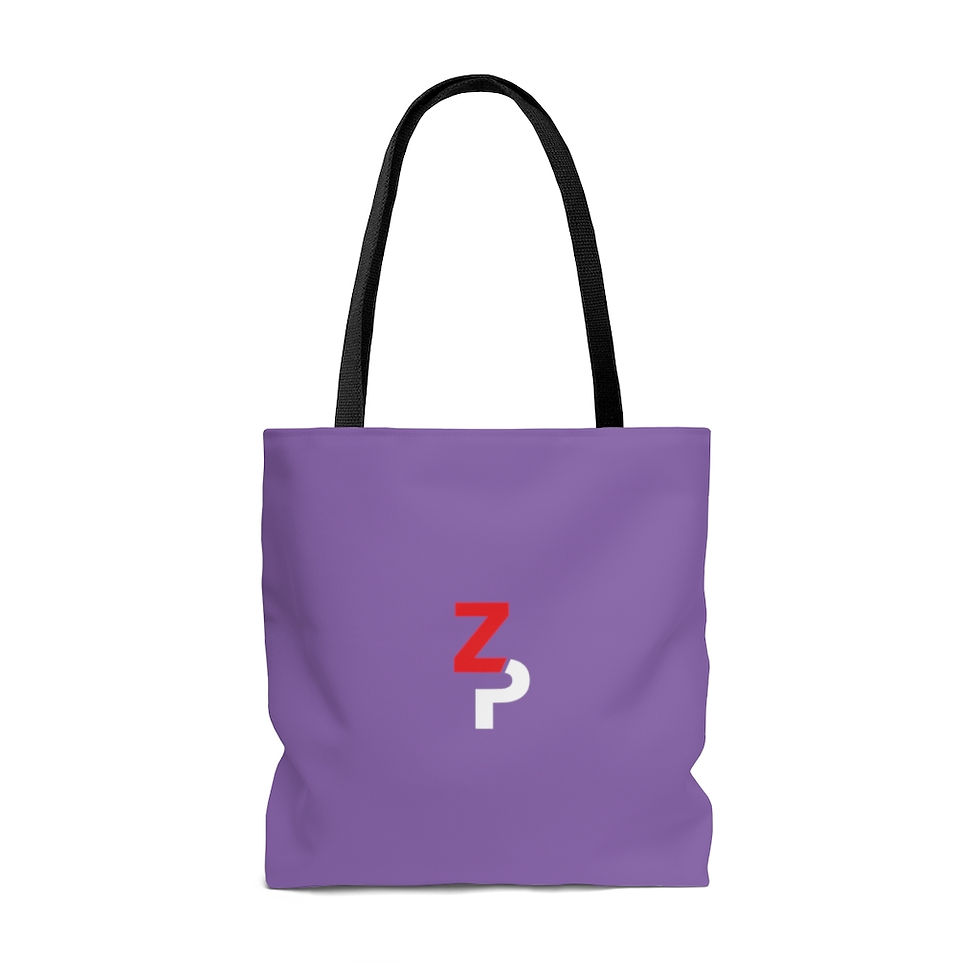 Thumbnail: ZP & Let What You Do Be Real AOP Tote Bag