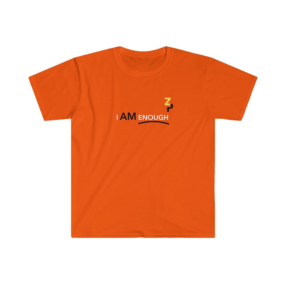 Thumbnail: ZP & I Am Enough Unisex Softstyle T-Shirt