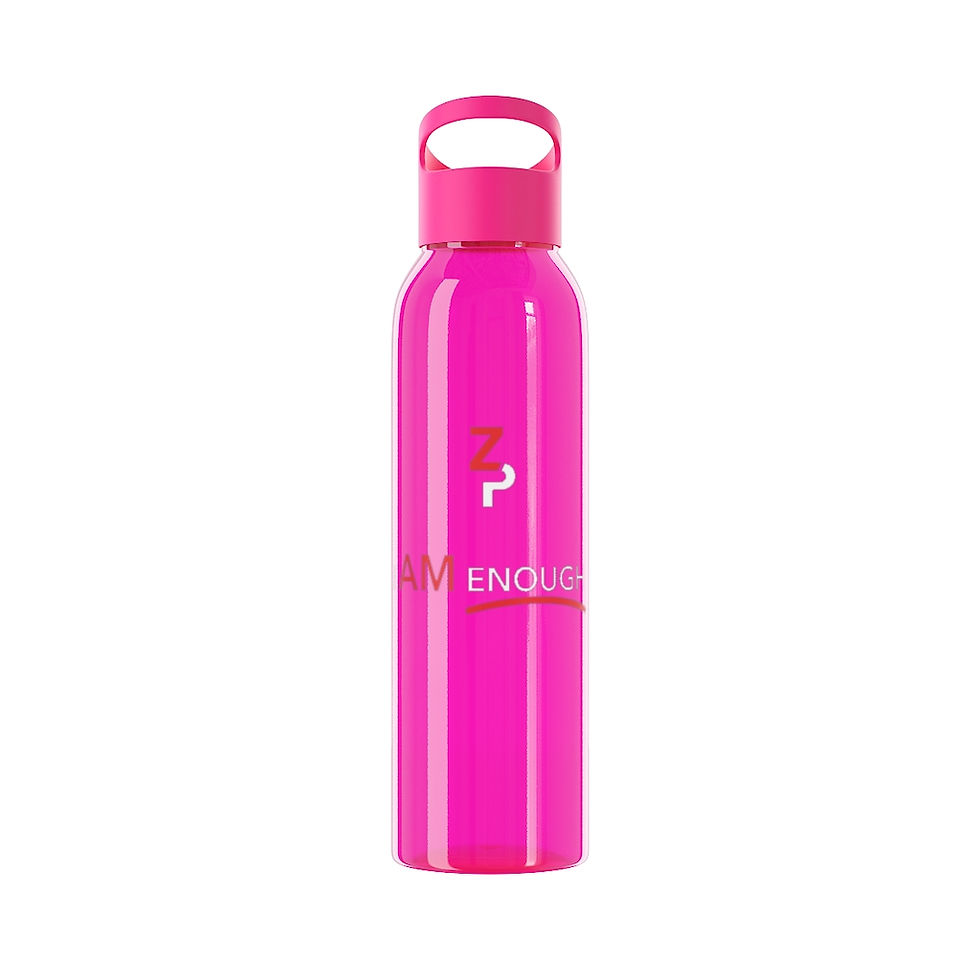 Thumbnail: ZP & I Am Enough Sky Water Bottle