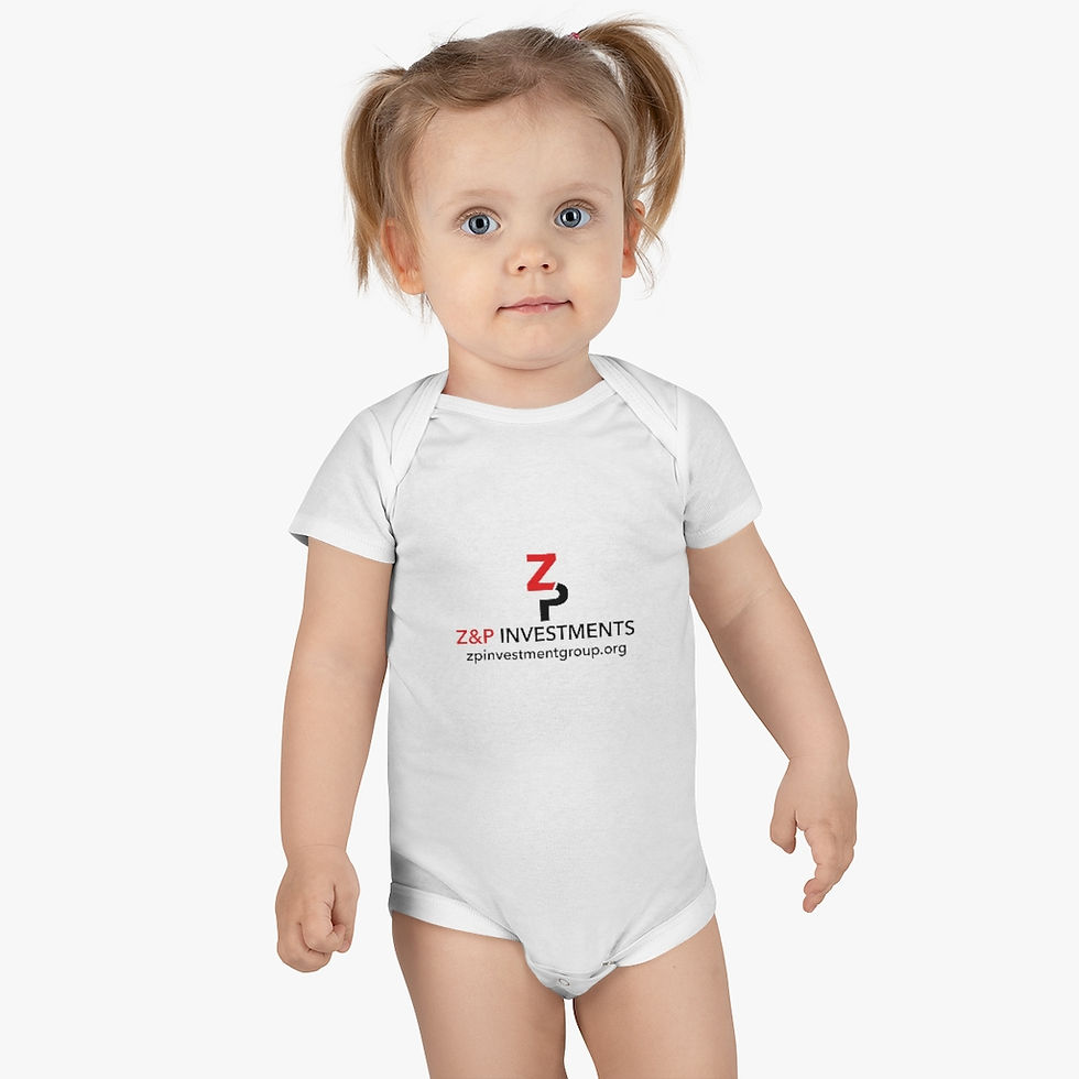 Thumbnail: Z & P Onesie® Organic Baby Bodysuit