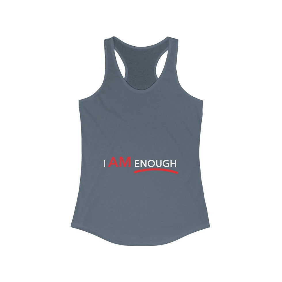 Thumbnail: I Am Enough Women's Ideal Racerback Tank
