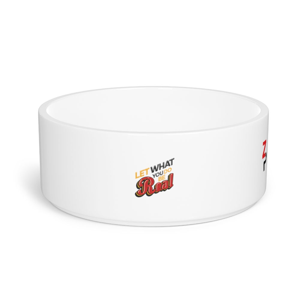 ZP & Let What You Do Be Real Pet Bowl
