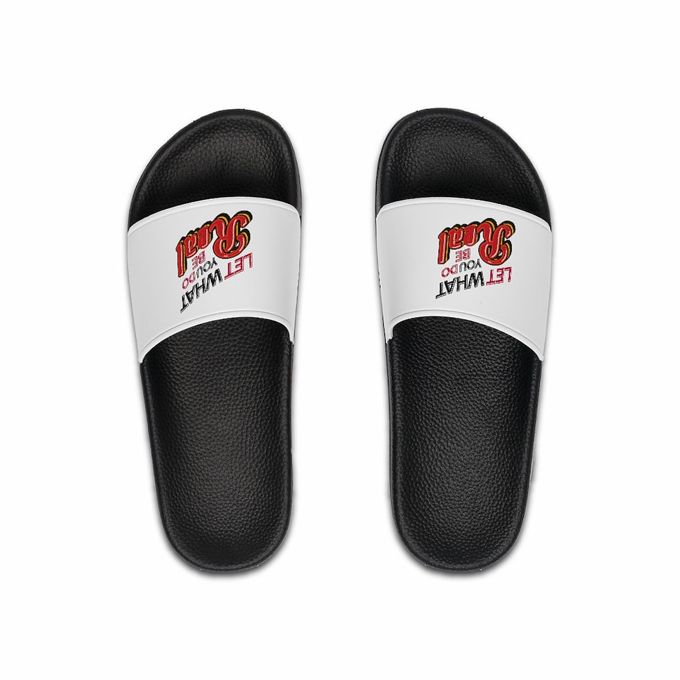 Thumbnail: I Am Enough Men's Slide Sandals