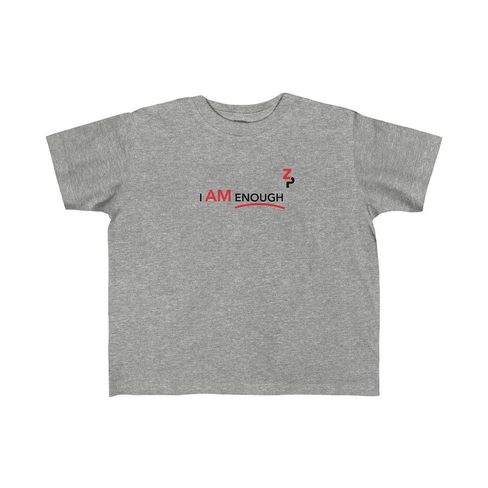 Thumbnail: I Am Enough Kid's Fine Jersey Tee
