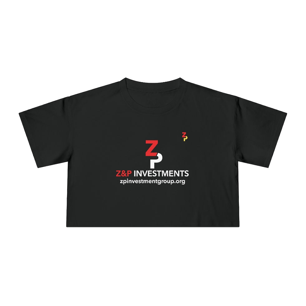 Thumbnail: Z & P Women's Crop Tee