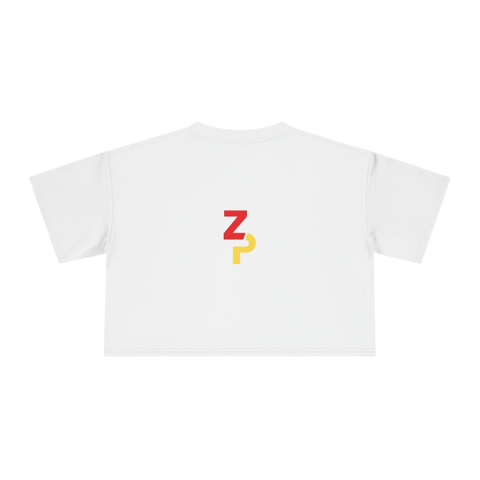 Thumbnail: ZP & Let What You Do Be Real Women's Crop Tee