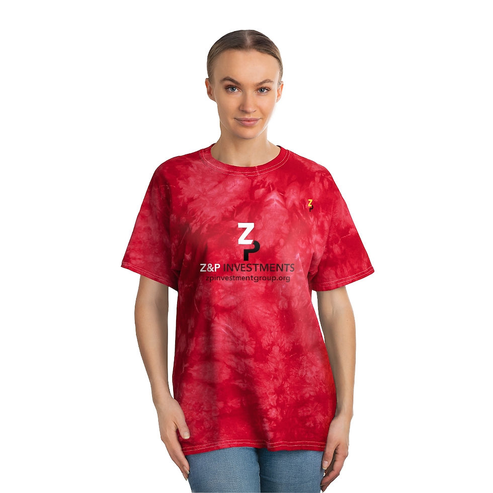 Thumbnail: Z & P Tie-Dye Tee, Crystal