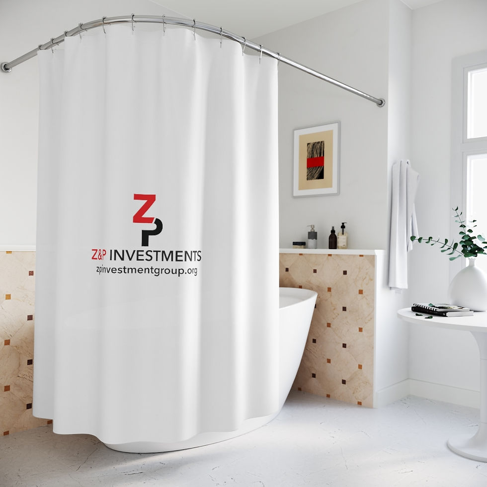 Thumbnail: Z & P Polyester Shower Curtain