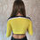 Thumbnail: Yellow Scoop Neck CropTop