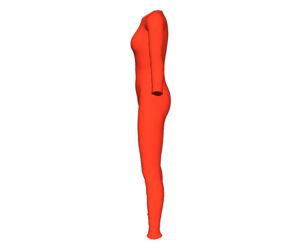 Thumbnail: Grid Girl Catsuit - Red