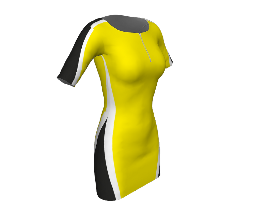 Thumbnail: Bella Yellow Racing Dress