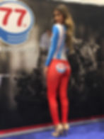 Grid Girl Catsuit