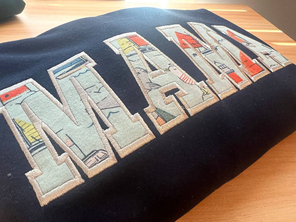 Thumbnail: Memory Sweatshirt | Applique Embroidery