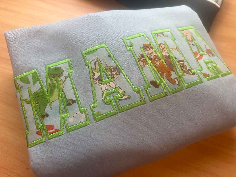 Thumbnail: Memory Sweatshirt | Applique Embroidery