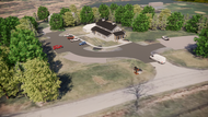 Happy Valley-area, conceptual gathering venue design for site and structure