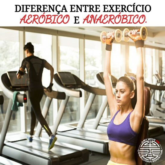 Diferença entre exercícios aeróbicos e anaeróbicos?