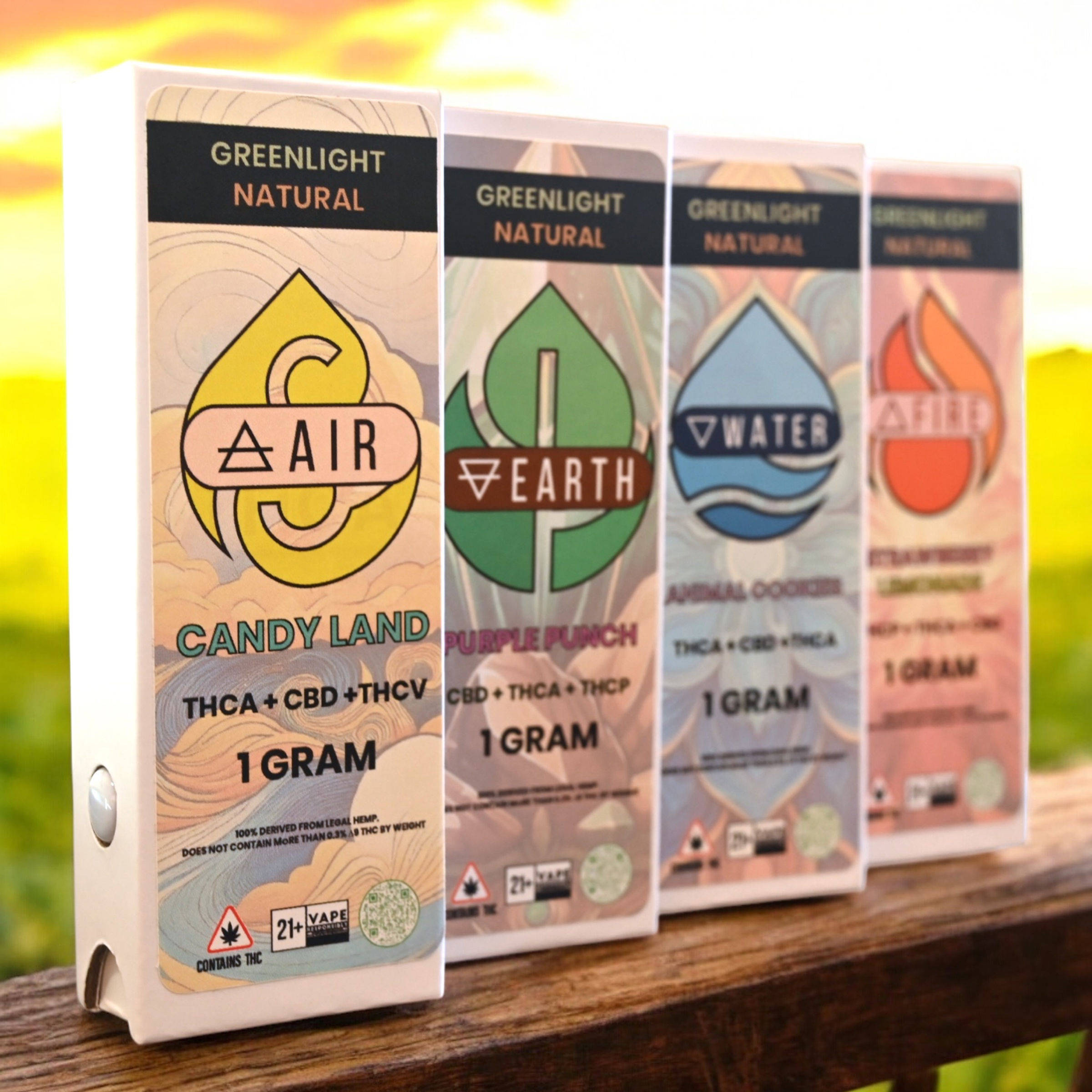 1‑gram THC live rosin vape cartridge (solventless)