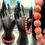 Thumbnail: Rhodochrosite & Watermelon Gemstone Bracelet