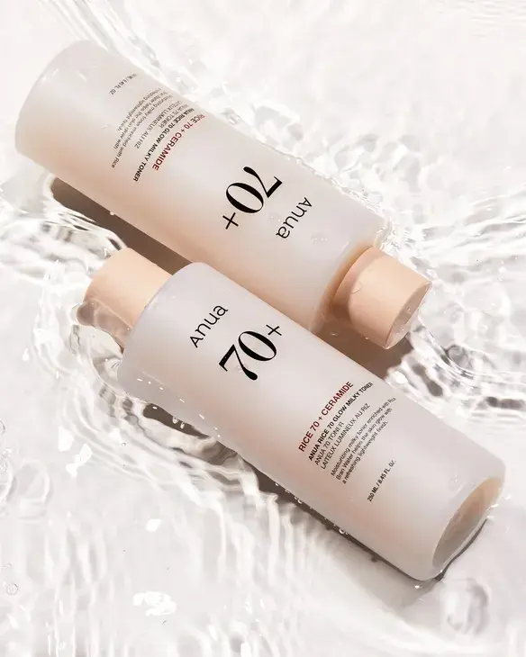 Miniatyrbilde: Anua Rice 70 Glow Milky Toner 250ml
