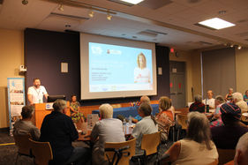 Attendees at an event