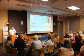 Attendees at an event