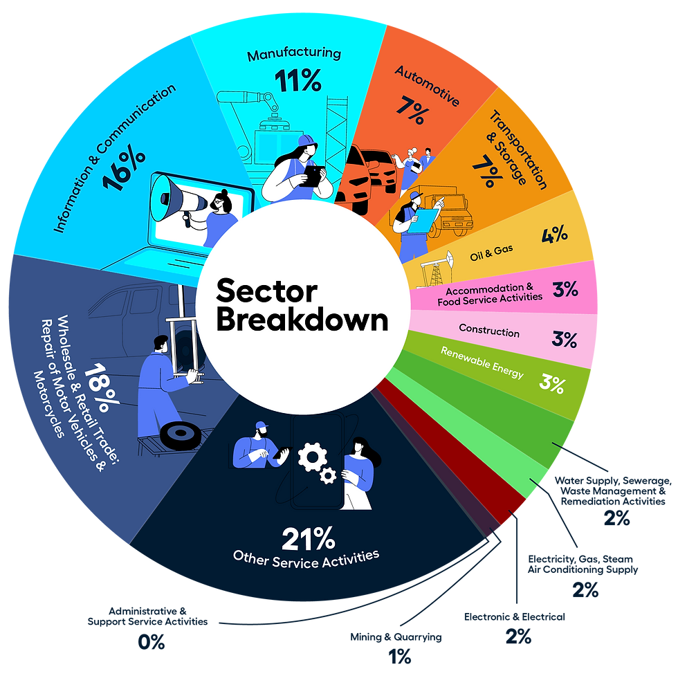 Fund Raising Sectors in Capsphere Since 2016