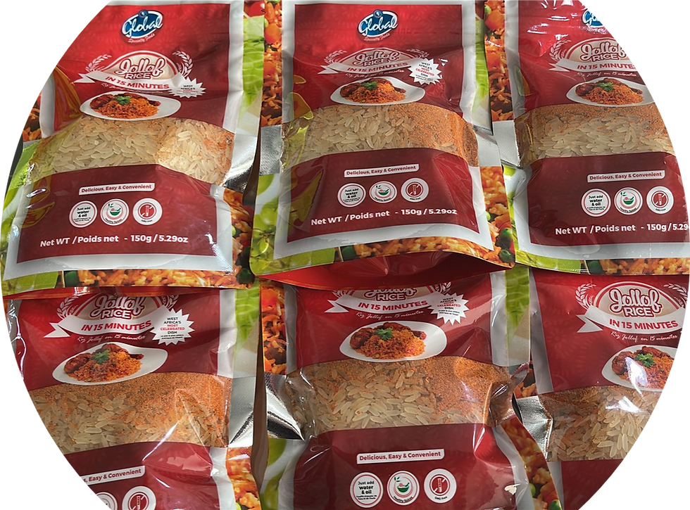 Thumbnail: Jollof Rice in 15 minutes (12 Pouches)