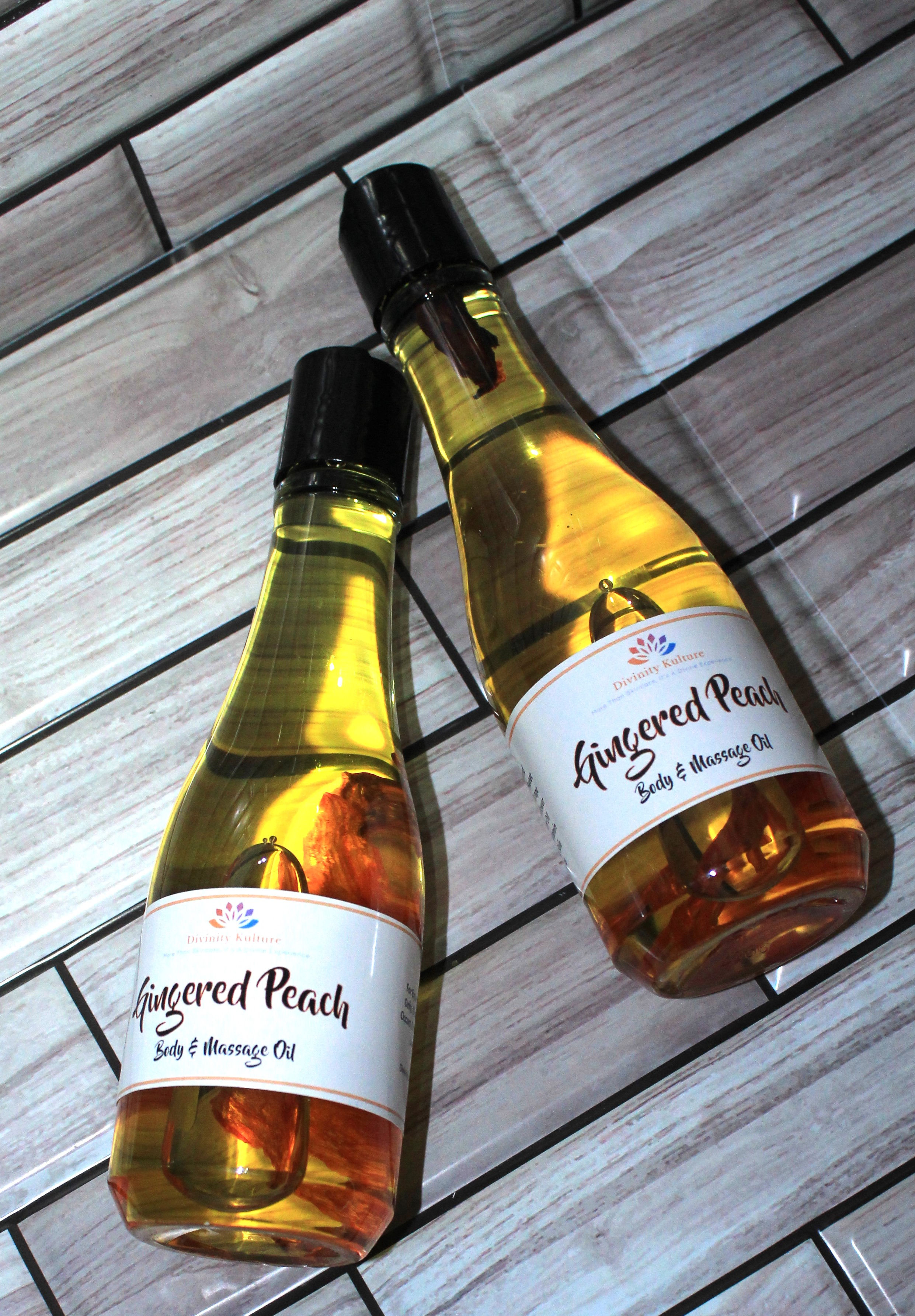 Gingered Peach Body Oil/Massage Oil