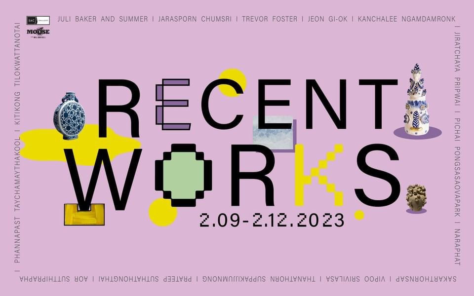 'Recent Works’ at SAC Gallery, on September 2nd, 2023,