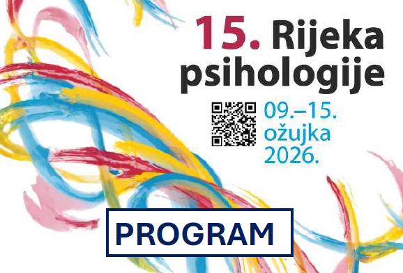 OBJAVLJEN PROGRAM 15. RIJEKE PSIHOLOGIJE....