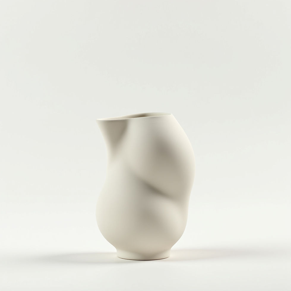 Playful Ceramic Vase