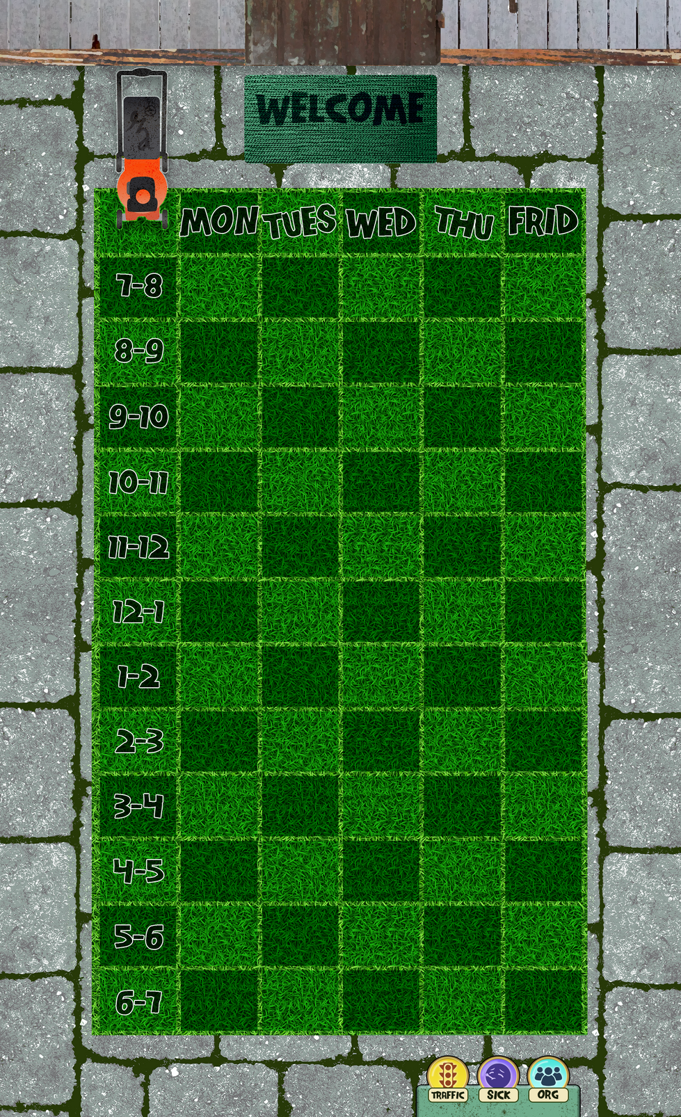 Schedule Template 2223-1 by Errz