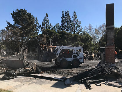 Disaster Cleanup Conracto | Company to Clean Up Burned Home