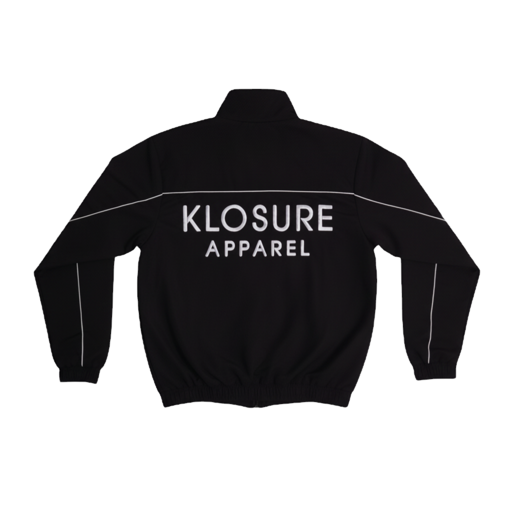 KLOSURE TRACKSUIT TOP BLACK
