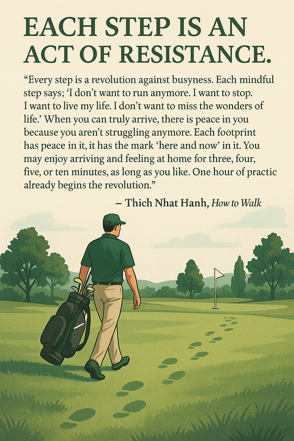 Arriving again & again