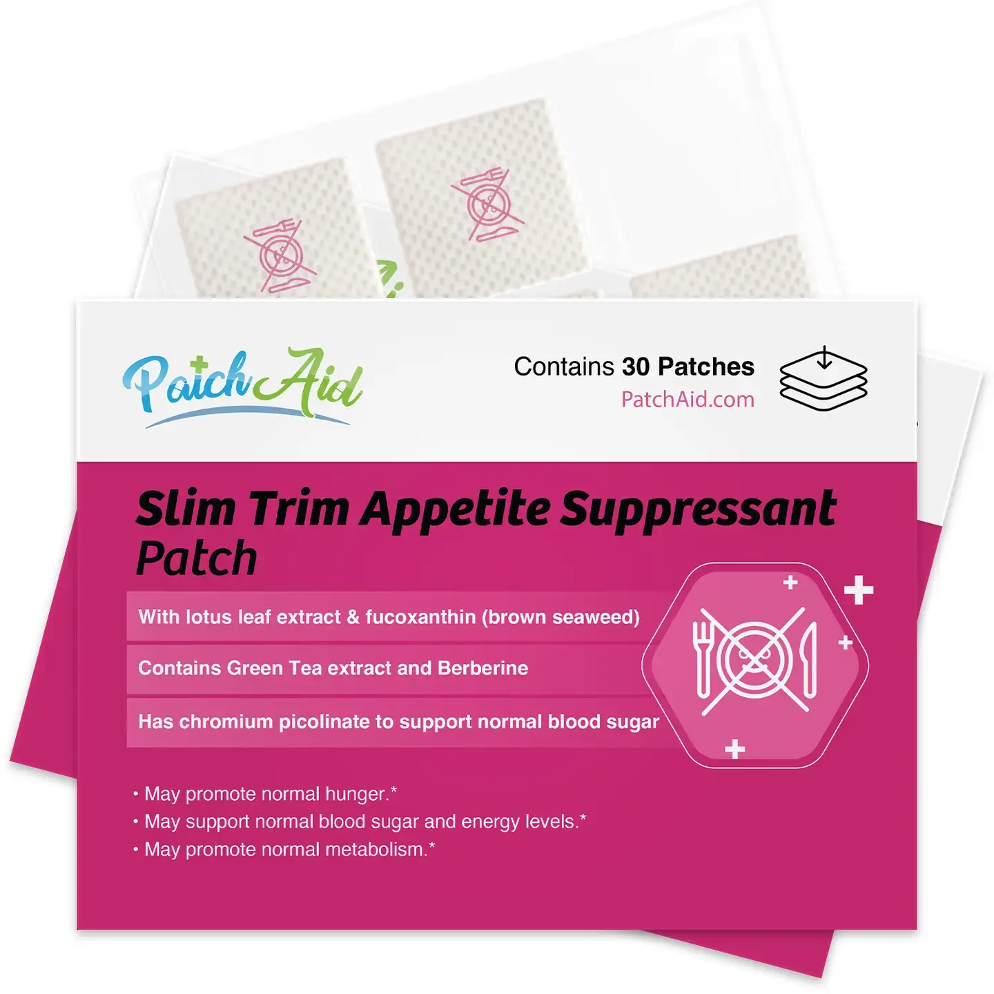 Slim Trim Appetite Suppressant Patch - Reduce Cravings