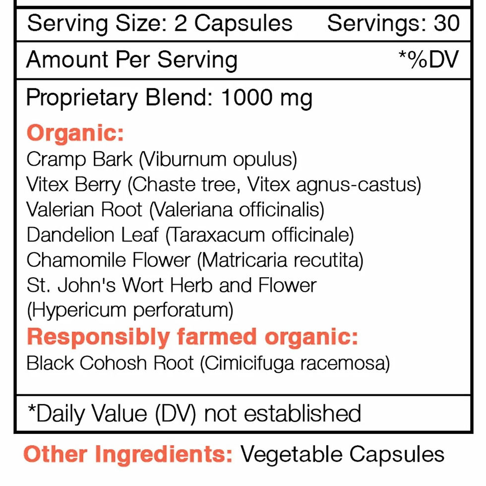 Thumbnail: Pms Secret Capsules. Hormonal Imbalance Support