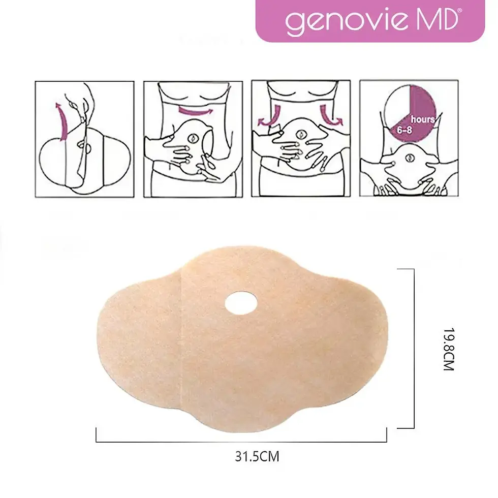 Thumbnail: Tight Tummy Patch, 5 Patches/Pack, Targeted Belly Fat Patch