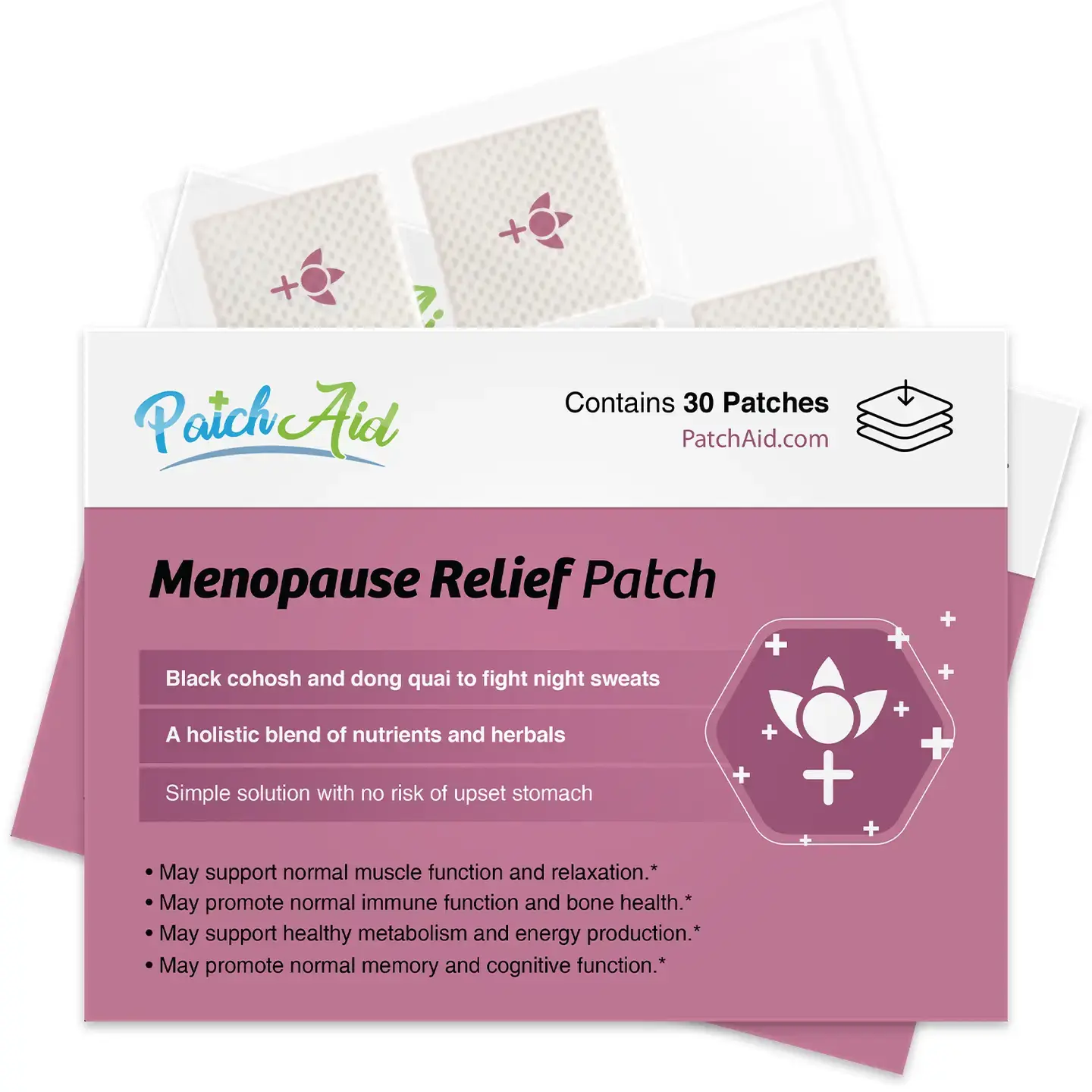 Menopause Relief Patch - Natural Symptom Relief & Support