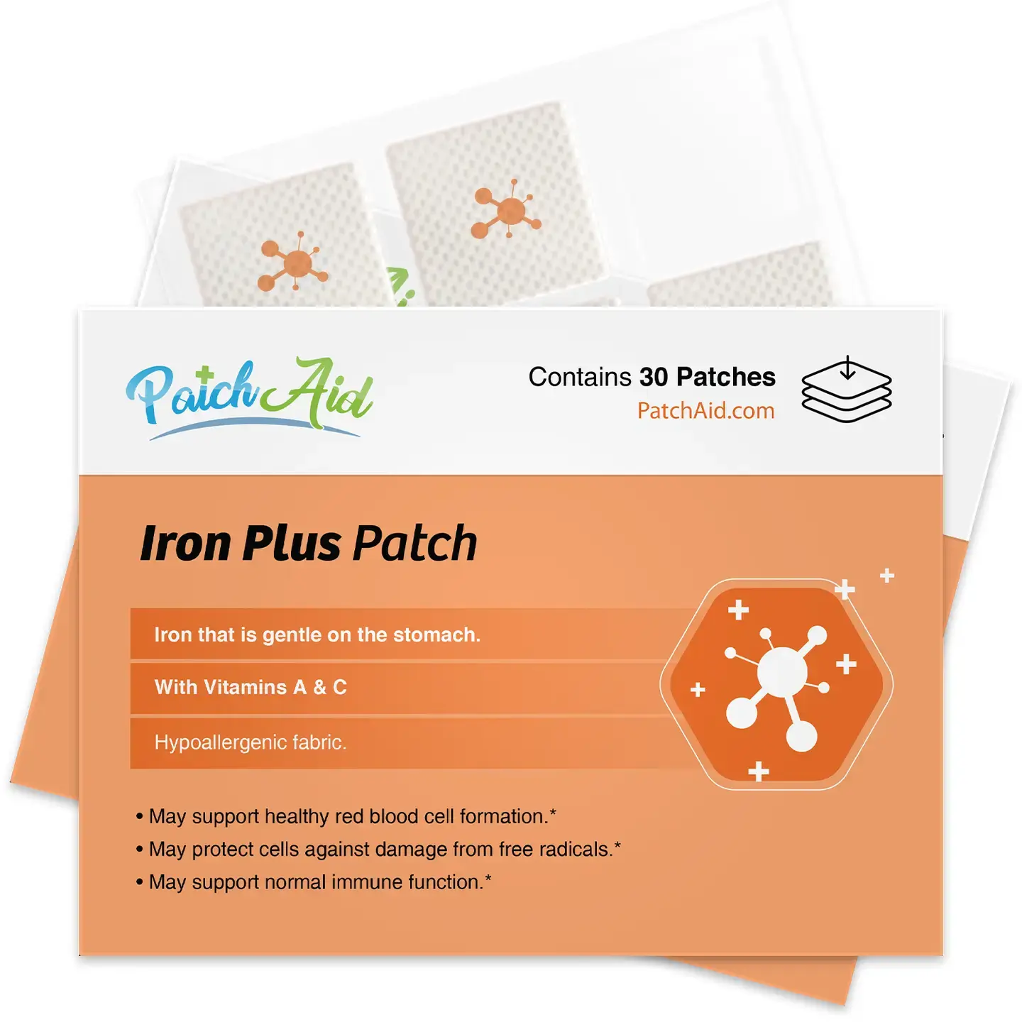 Iron Plus Vitamin Patch - Gentle Iron & Absorption Support
