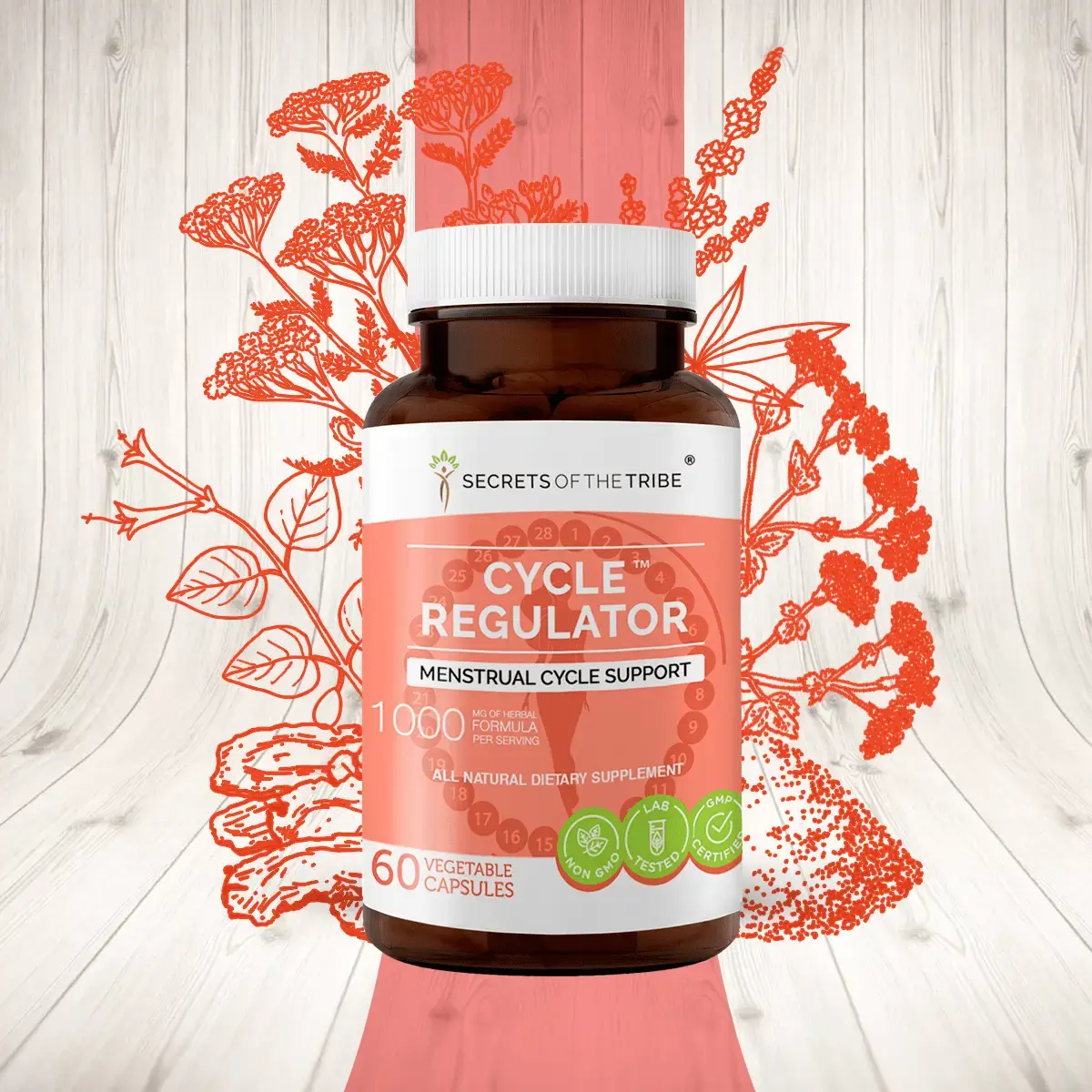 Cycle Regulator Capsules. Menstrual Cycle Support
