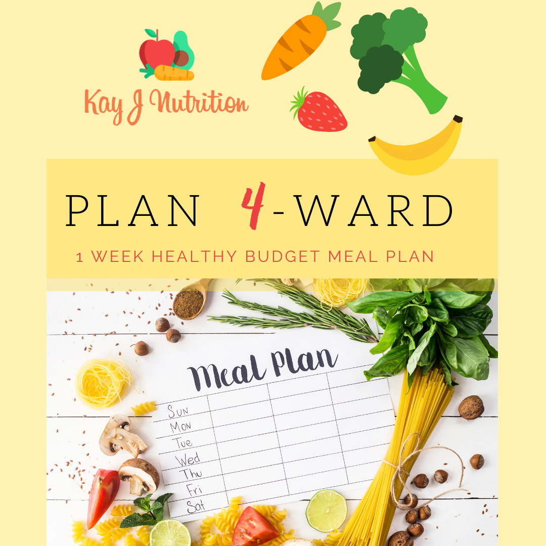 Plan 4-Ward 1 Week Meal Plan