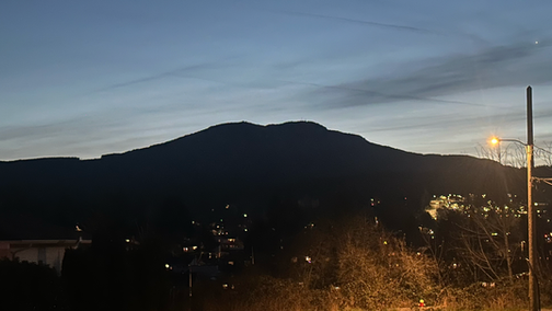Mount Benson at Dusk