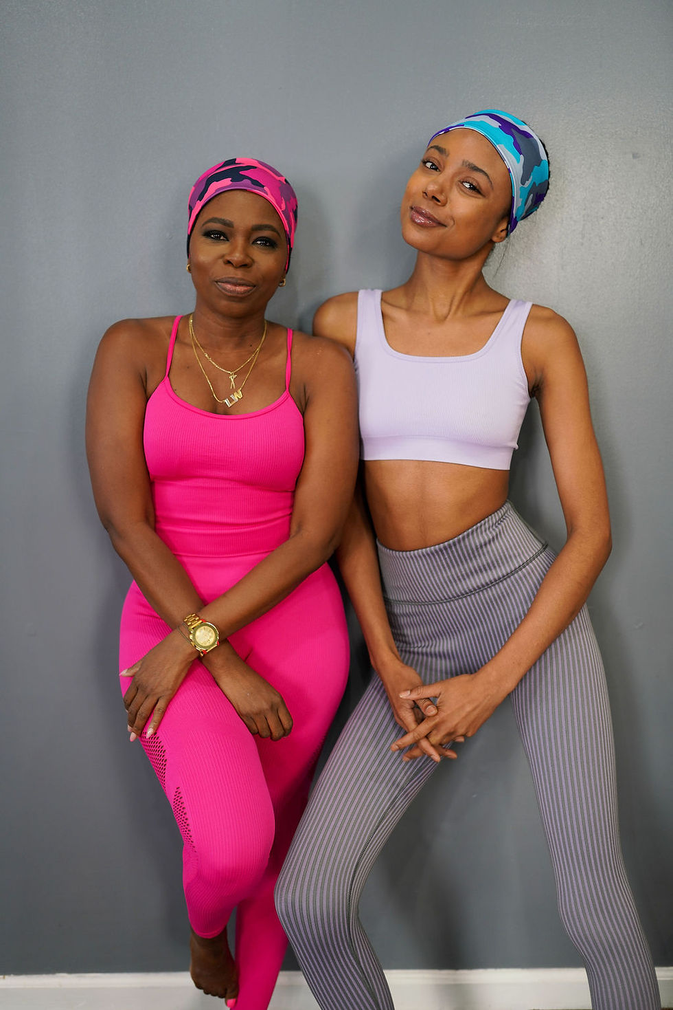 Thumbnail: Active Headband - Pink Camo Print